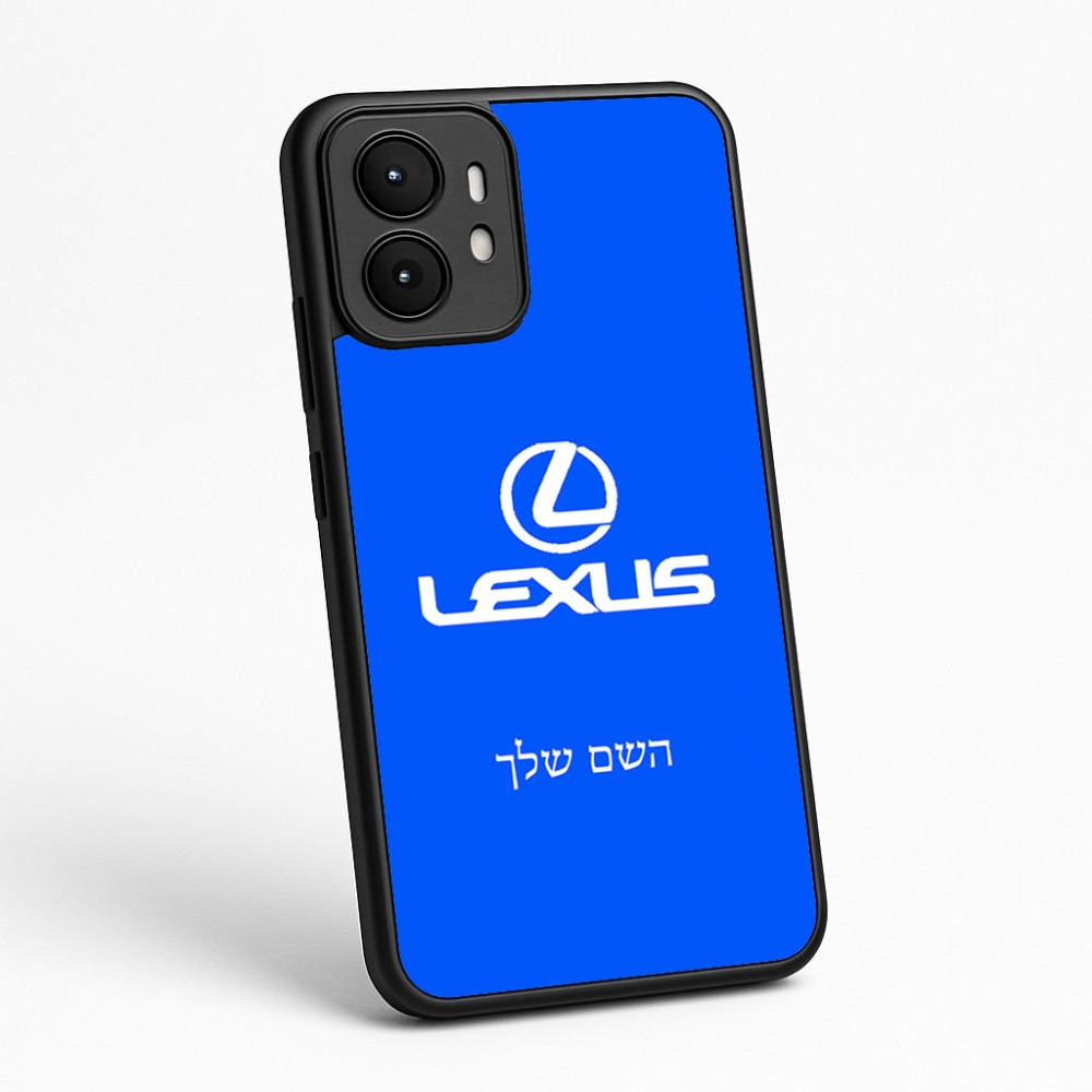 כיסוי בעיצוב אישי עם השם שלך לדגם - Motorola moto X70 Air בעיצוב לקסוס