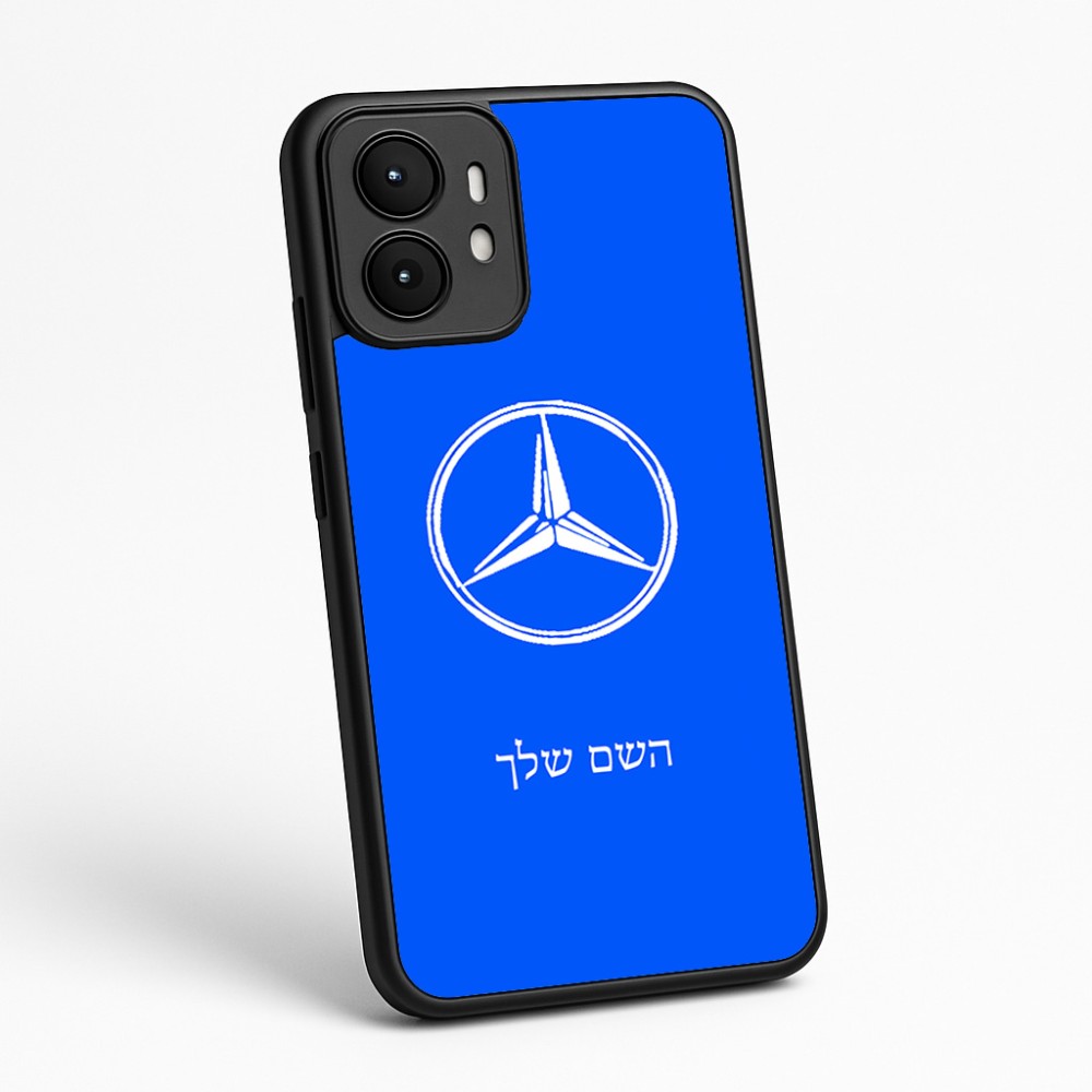כיסוי בעיצוב אישי עם השם שלך לדגם - Motorola moto X70 Air בעיצוב מרצדס-בנץ
