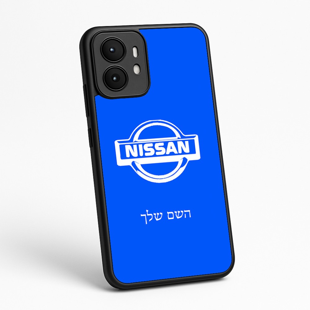 כיסוי בעיצוב אישי עם השם שלך לדגם - Motorola moto X70 Air בעיצוב ניסאן