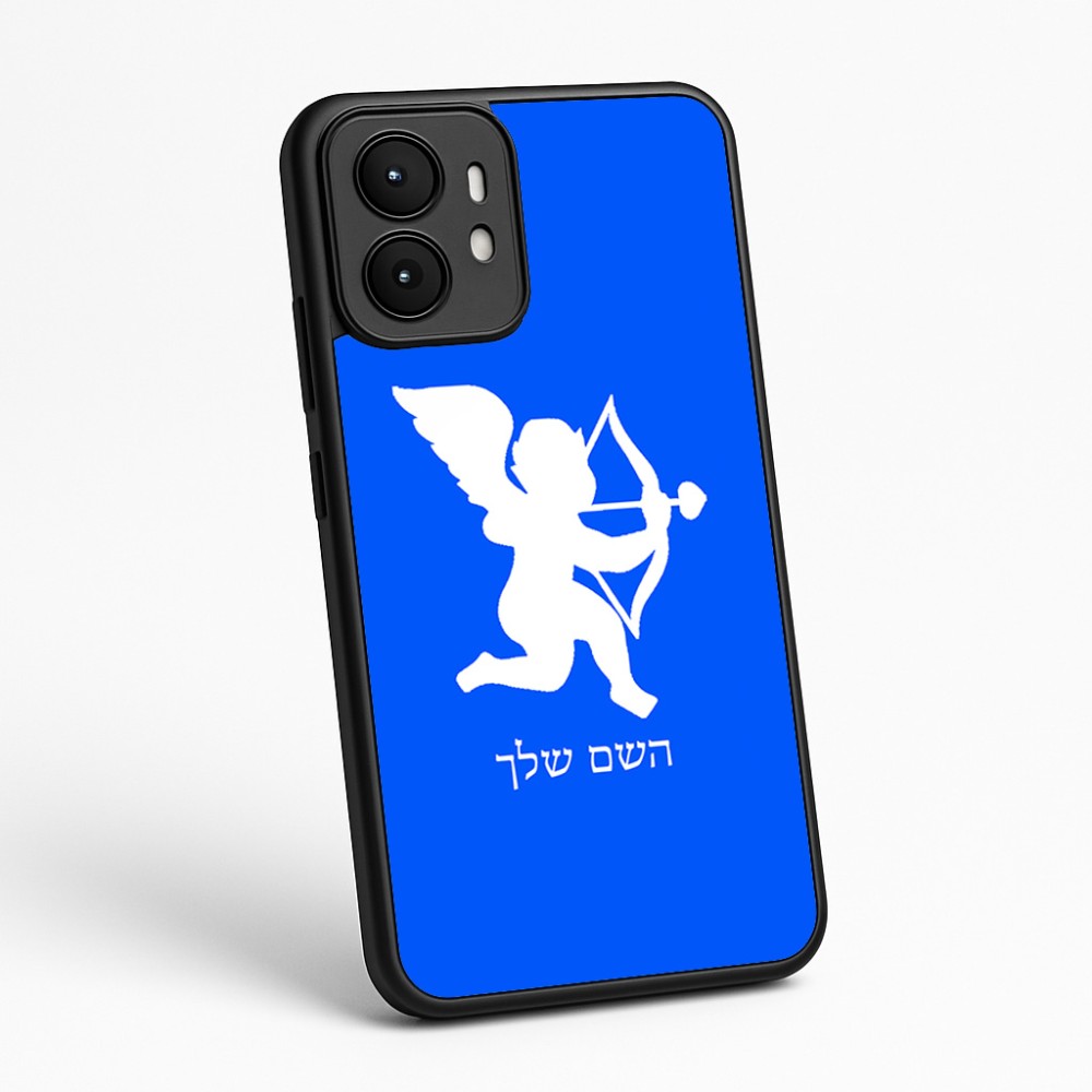 כיסוי בעיצוב אישי עם השם שלך לדגם - Motorola moto X70 Air בעיצוב קופידון