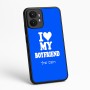 כיסוי בעיצוב אישי עם השם שלך לדגם - Motorola moto X70 Air בעיצוב אוהבת את החבר שלי