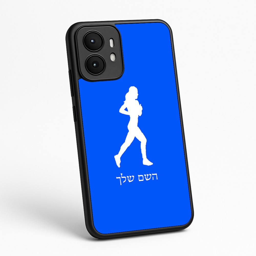 כיסוי בעיצוב אישי עם השם שלך לדגם - Motorola moto X70 Air בעיצוב רץ רץ אישה