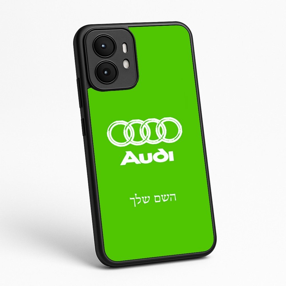 כיסוי בעיצוב אישי עם השם שלך לדגם - Motorola moto X70 Air בעיצוב אאודי