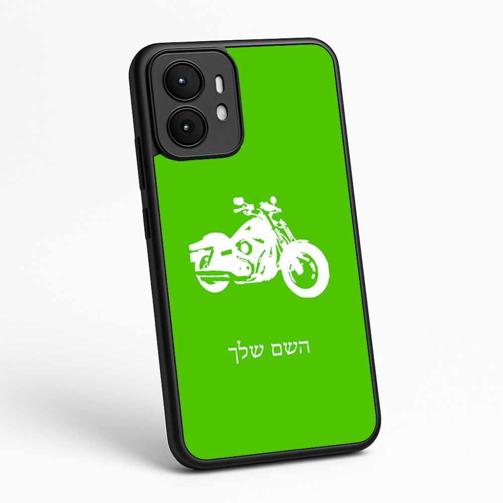 כיסוי בעיצוב אישי עם השם שלך לדגם - Motorola moto X70 Air בעיצוב הארלי-דיווידסון