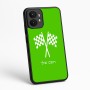 כיסוי בעיצוב אישי עם השם שלך לדגם - Motorola moto X70 Air בעיצוב דגל המירוץ
