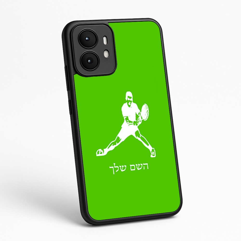 כיסוי בעיצוב אישי עם השם שלך לדגם - Motorola moto X70 Air בעיצוב שחקן טניס
