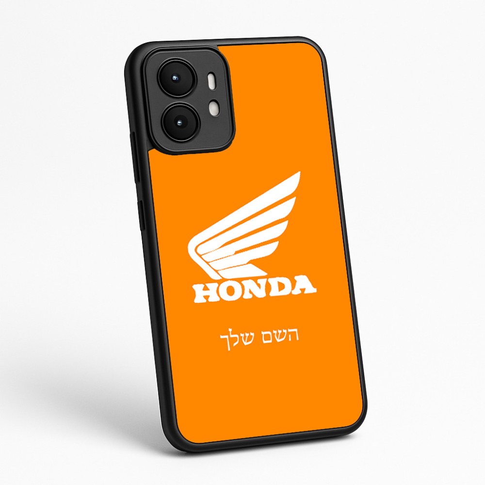 כיסוי בעיצוב אישי עם השם שלך לדגם - Motorola moto X70 Air בעיצוב הונדה