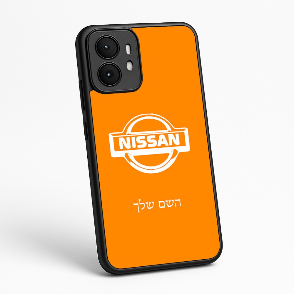 כיסוי בעיצוב אישי עם השם שלך לדגם - Motorola moto X70 Air בעיצוב ניסאן