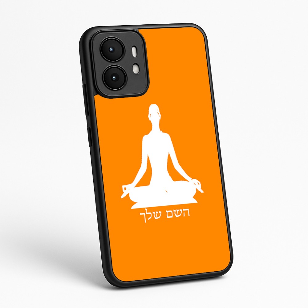 כיסוי בעיצוב אישי עם השם שלך לדגם - Motorola moto X70 Air בעיצוב אימון יוגה