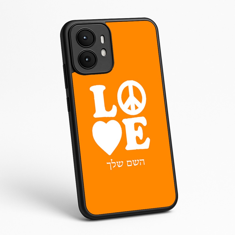 כיסוי בעיצוב אישי עם השם שלך לדגם - Motorola moto X70 Air בעיצוב אהבה