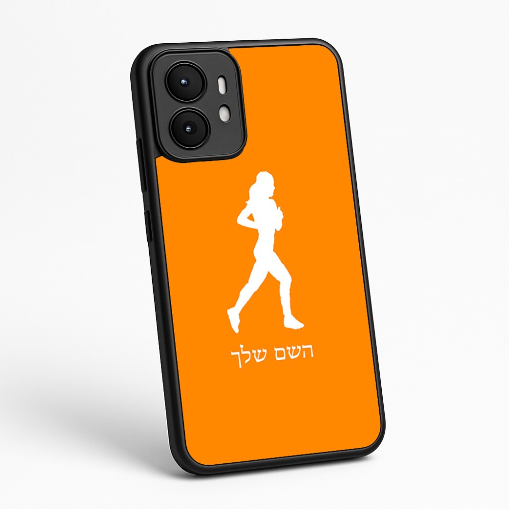 כיסוי בעיצוב אישי עם השם שלך לדגם - Motorola moto X70 Air בעיצוב רץ רץ אישה
