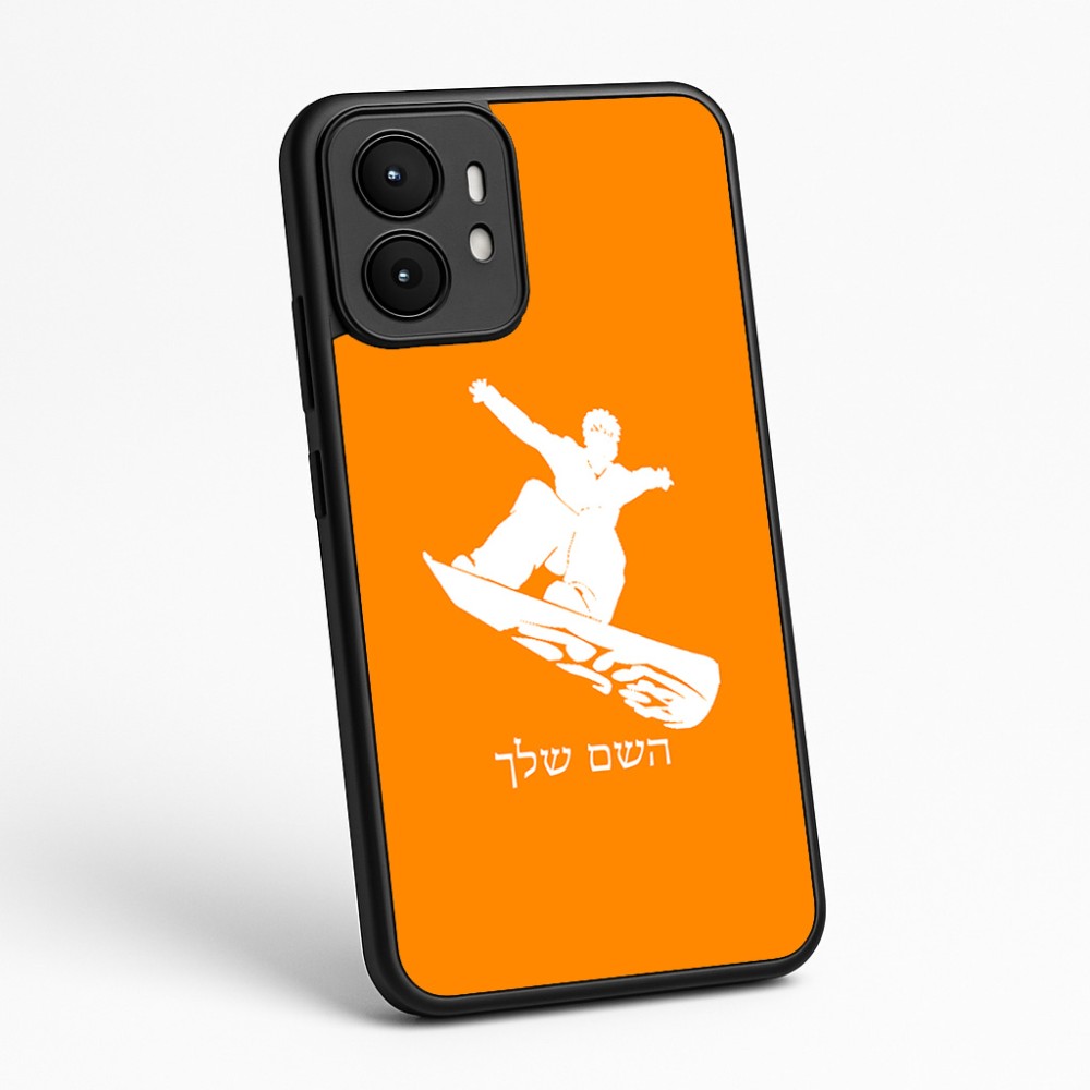 כיסוי בעיצוב אישי עם השם שלך לדגם - Motorola moto X70 Air בעיצוב סנובורדיסט