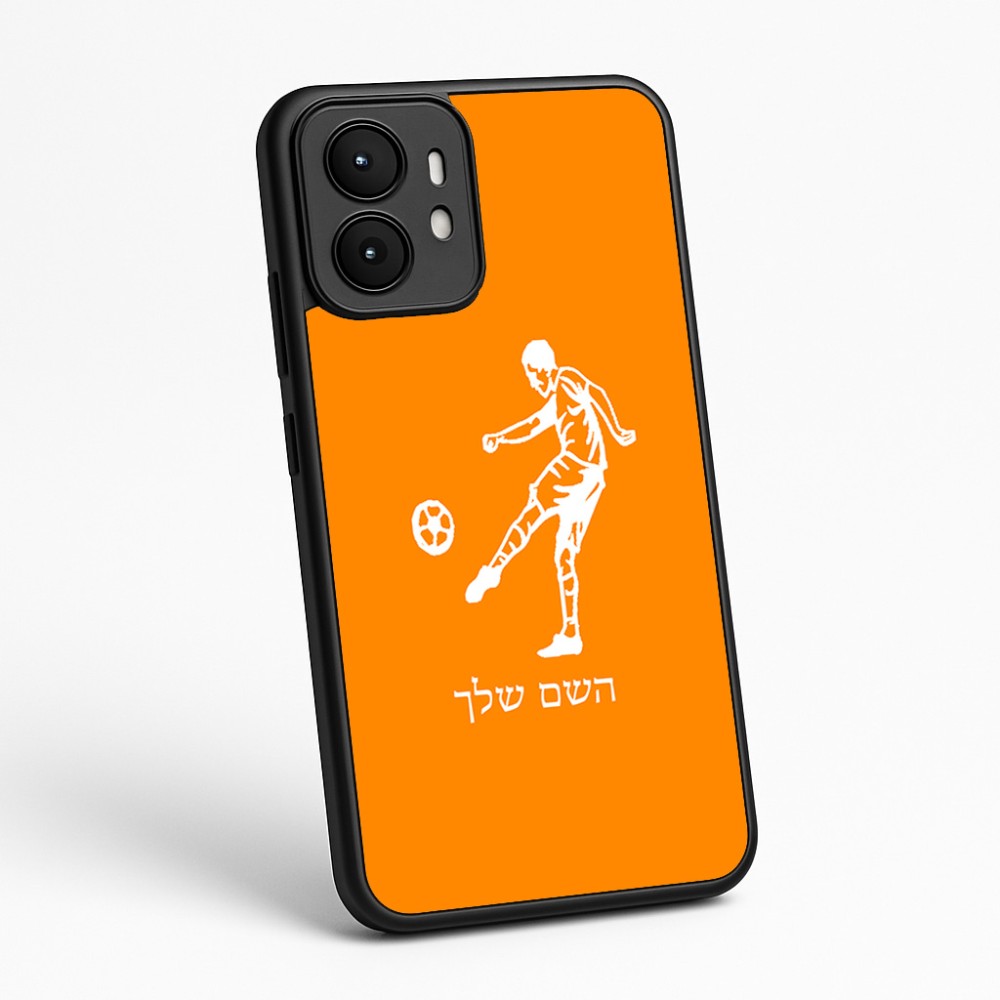 כיסוי בעיצוב אישי עם השם שלך לדגם - Motorola moto X70 Air בעיצוב שחקן כדורגל