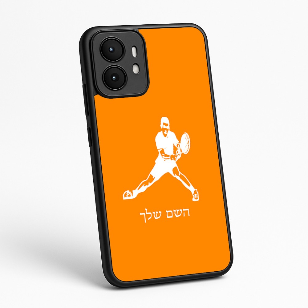 כיסוי בעיצוב אישי עם השם שלך לדגם - Motorola moto X70 Air בעיצוב שחקן טניס
