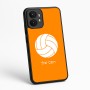 כיסוי בעיצוב אישי עם השם שלך לדגם - Motorola moto X70 Air בעיצוב כדור כדורעף