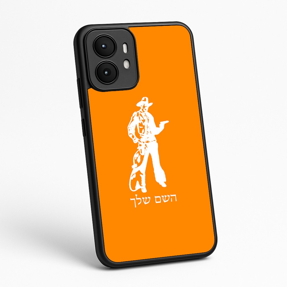 כיסוי בעיצוב אישי עם השם שלך לדגם - Motorola moto X70 Air בעיצוב קאובוי המערב הפרוע