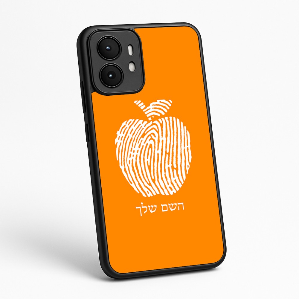 כיסוי בעיצוב אישי עם השם שלך לדגם - Motorola moto X70 Air בעיצוב הדפס תפוח