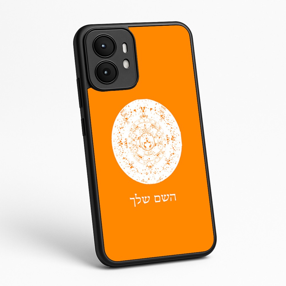 כיסוי בעיצוב אישי עם השם שלך לדגם - Motorola moto X70 Air בעיצוב לוח שנה אצטקי של המאיה