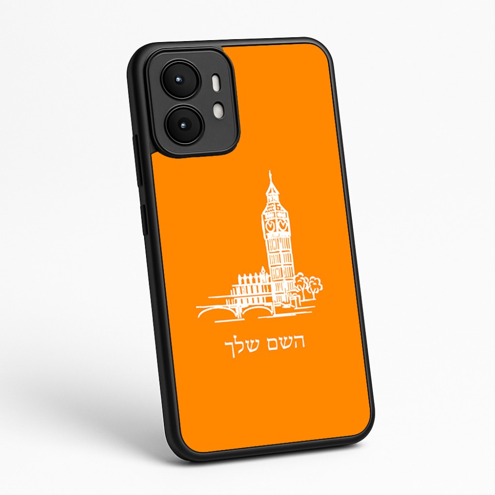 כיסוי בעיצוב אישי עם השם שלך לדגם - Motorola moto X70 Air בעיצוב ביג בן