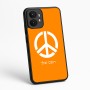 כיסוי בעיצוב אישי עם השם שלך לדגם - Motorola moto X70 Air בעיצוב סמל השלום