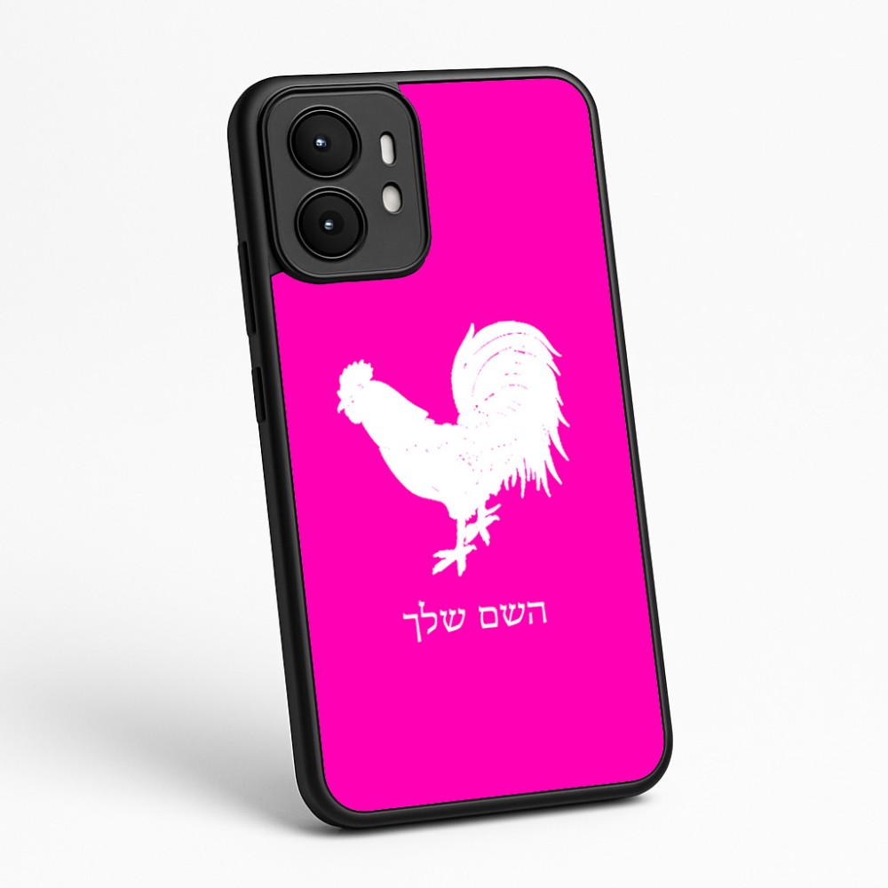 כיסוי בעיצוב אישי עם השם שלך לדגם - Motorola moto X70 Air בעיצוב תרנגול