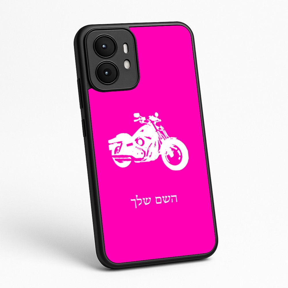 כיסוי בעיצוב אישי עם השם שלך לדגם - Motorola moto X70 Air בעיצוב הארלי-דיווידסון