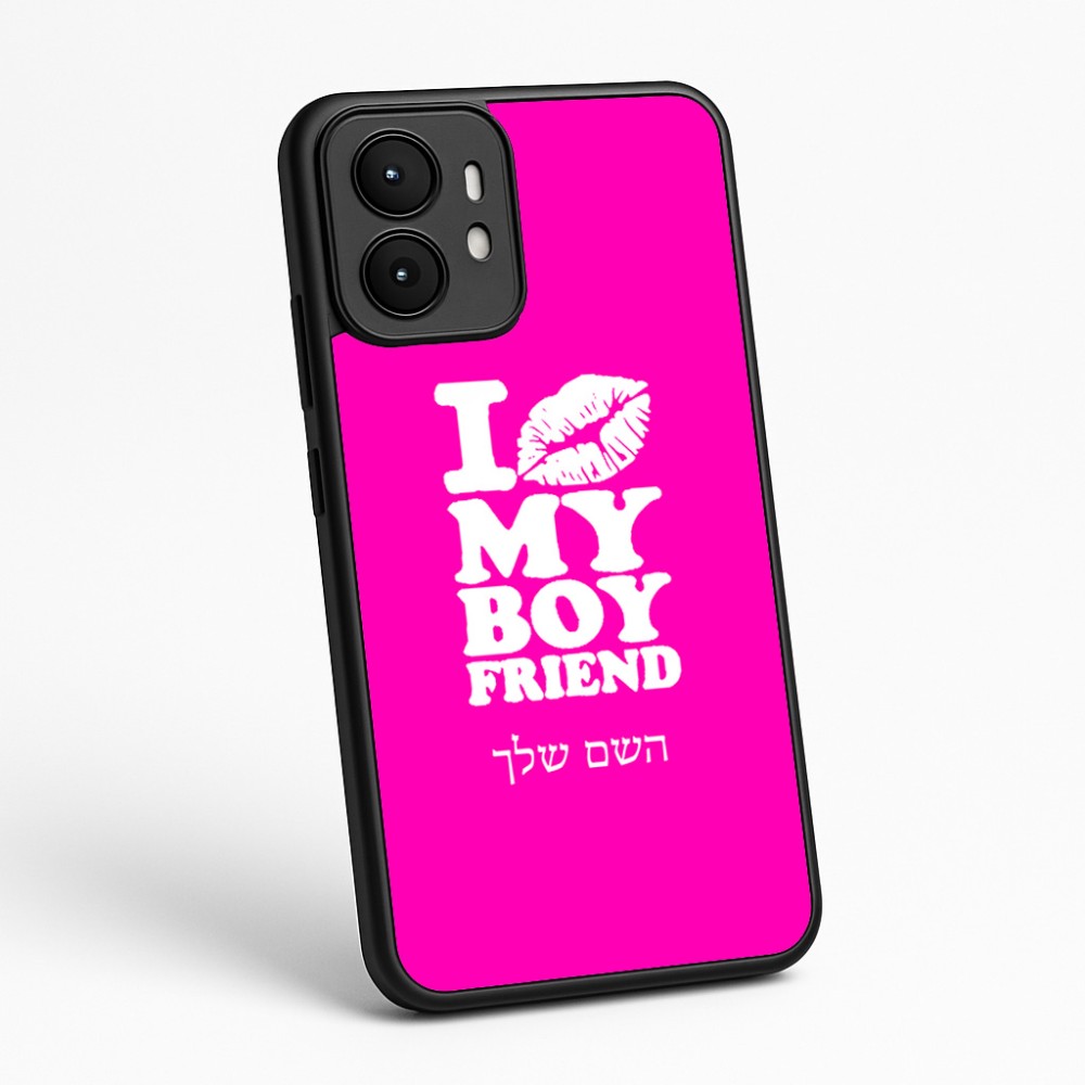 כיסוי בעיצוב אישי עם השם שלך לדגם - Motorola moto X70 Air בעיצוב נשקי את חבר שלי