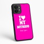 כיסוי בעיצוב אישי עם השם שלך לדגם - Motorola moto X70 Air בעיצוב אוהבת את החבר שלי