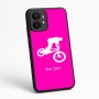 כיסוי בעיצוב אישי עם השם שלך לדגם - Motorola moto X70 Air בעיצוב רוכב אופניים