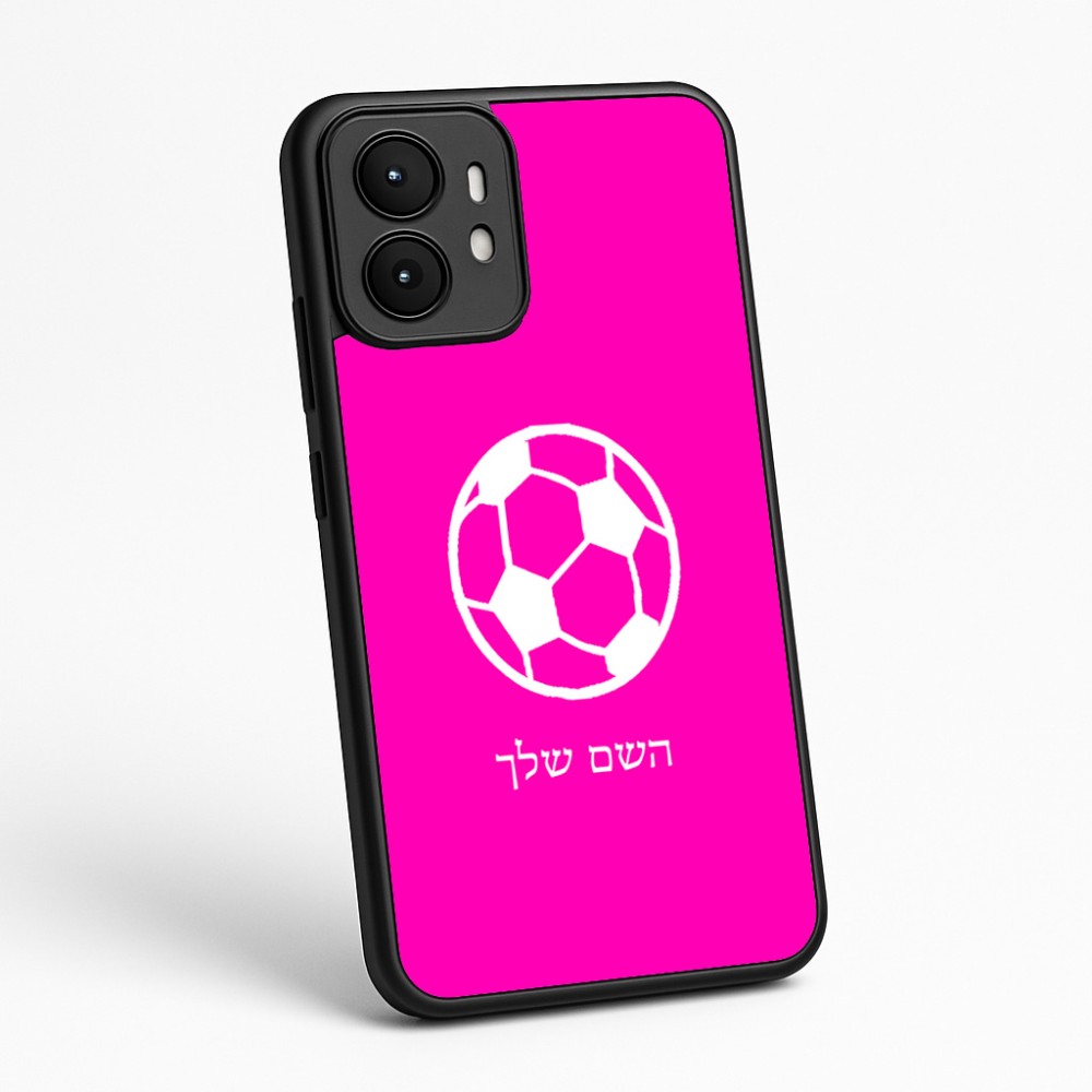 כיסוי בעיצוב אישי עם השם שלך לדגם - Motorola moto X70 Air בעיצוב כדורגל כדור כדורגל