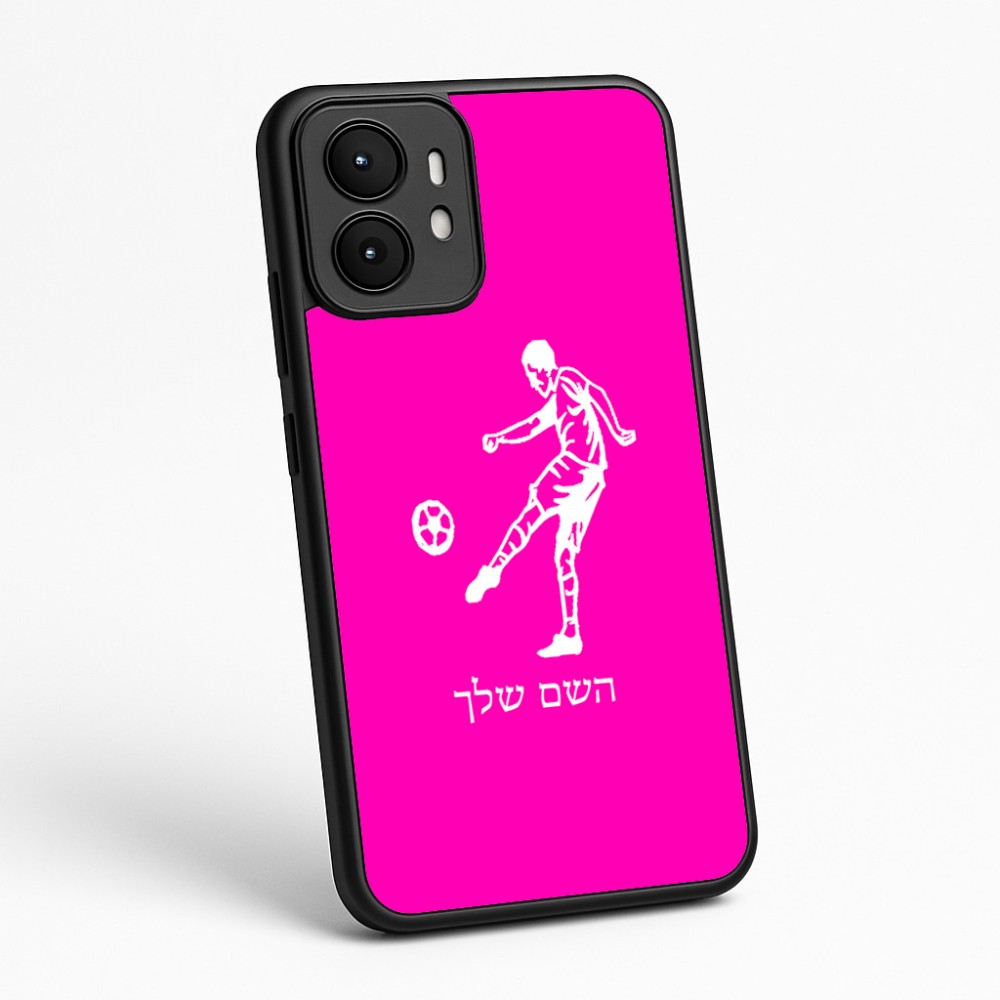 כיסוי בעיצוב אישי עם השם שלך לדגם - Motorola moto X70 Air בעיצוב שחקן כדורגל