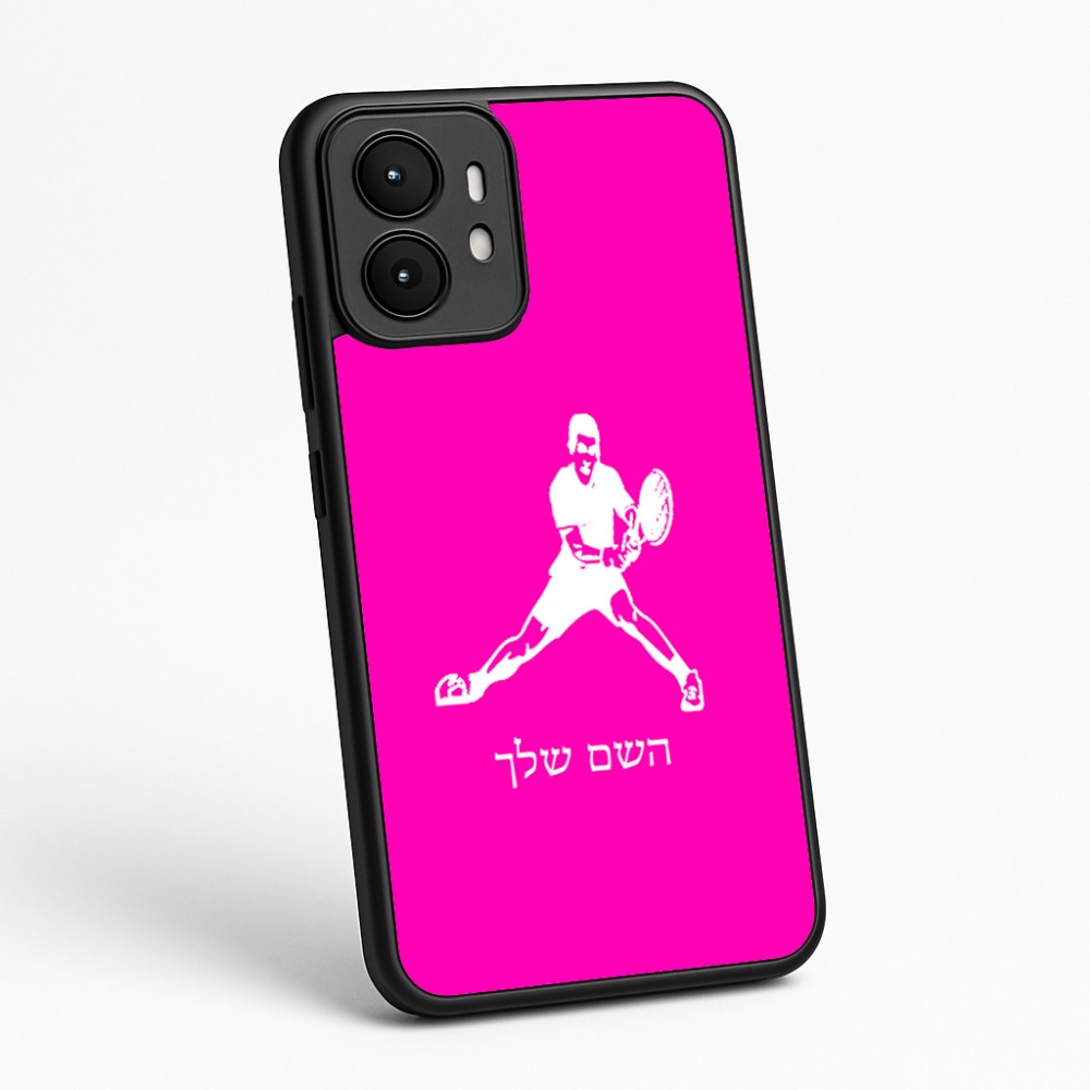כיסוי בעיצוב אישי עם השם שלך לדגם - Motorola moto X70 Air בעיצוב שחקן טניס