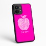 כיסוי בעיצוב אישי עם השם שלך לדגם - Motorola moto X70 Air בעיצוב הדפס תפוח