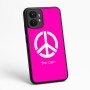כיסוי בעיצוב אישי עם השם שלך לדגם - Motorola moto X70 Air בעיצוב סמל השלום