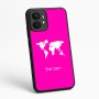 כיסוי בעיצוב אישי עם השם שלך לדגם - Motorola moto X70 Air בעיצוב מפת העולם