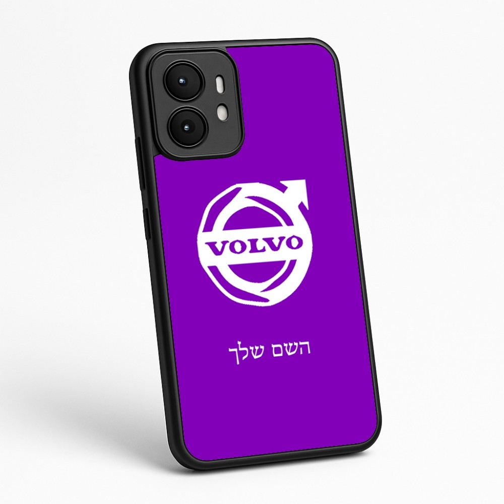 כיסוי בעיצוב אישי עם השם שלך לדגם - Motorola moto X70 Air בעיצוב וולוו