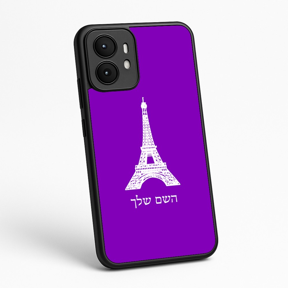 כיסוי בעיצוב אישי עם השם שלך לדגם - Motorola moto X70 Air בעיצוב מגדל אייפל