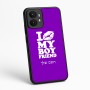 כיסוי בעיצוב אישי עם השם שלך לדגם - Motorola moto X70 Air בעיצוב נשקי את חבר שלי