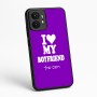 כיסוי בעיצוב אישי עם השם שלך לדגם - Motorola moto X70 Air בעיצוב אוהבת את החבר שלי