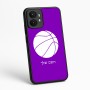 כיסוי בעיצוב אישי עם השם שלך לדגם - Motorola moto X70 Air בעיצוב כדורסל