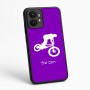כיסוי בעיצוב אישי עם השם שלך לדגם - Motorola moto X70 Air בעיצוב רוכב אופניים