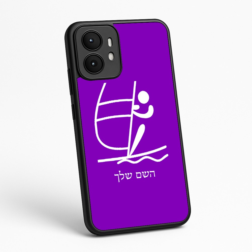 כיסוי בעיצוב אישי עם השם שלך לדגם - Motorola moto X70 Air בעיצוב שייט אולימפי