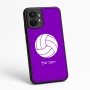 כיסוי בעיצוב אישי עם השם שלך לדגם - Motorola moto X70 Air בעיצוב כדור כדורעף