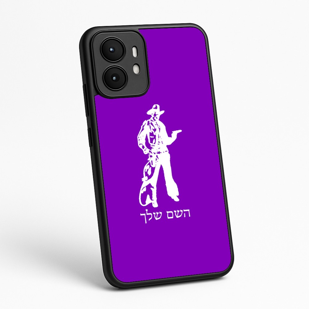 כיסוי בעיצוב אישי עם השם שלך לדגם - Motorola moto X70 Air בעיצוב קאובוי המערב הפרוע