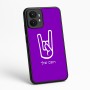 כיסוי בעיצוב אישי עם השם שלך לדגם - Motorola moto X70 Air בעיצוב יד סלע
