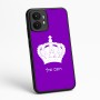 כיסוי בעיצוב אישי עם השם שלך לדגם - Motorola moto X70 Air בעיצוב כתר מלכותי