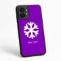 כיסוי בעיצוב אישי עם השם שלך לדגם - Motorola moto X70 Air בעיצוב שלג