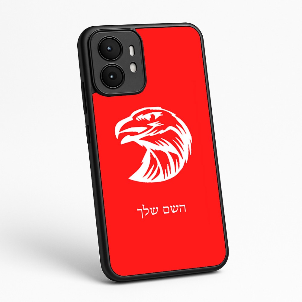 כיסוי בעיצוב אישי עם השם שלך לדגם - Motorola moto X70 Air בעיצוב ראש נשר