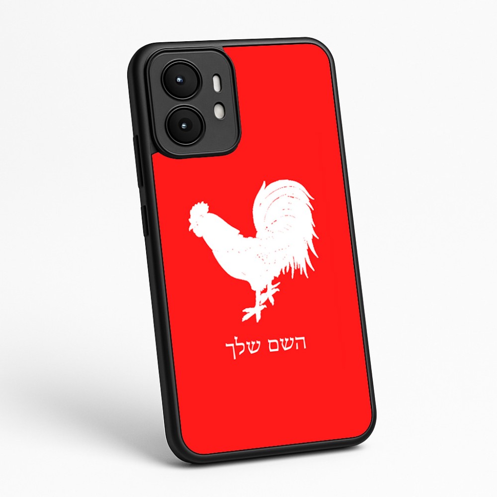 כיסוי בעיצוב אישי עם השם שלך לדגם - Motorola moto X70 Air בעיצוב תרנגול