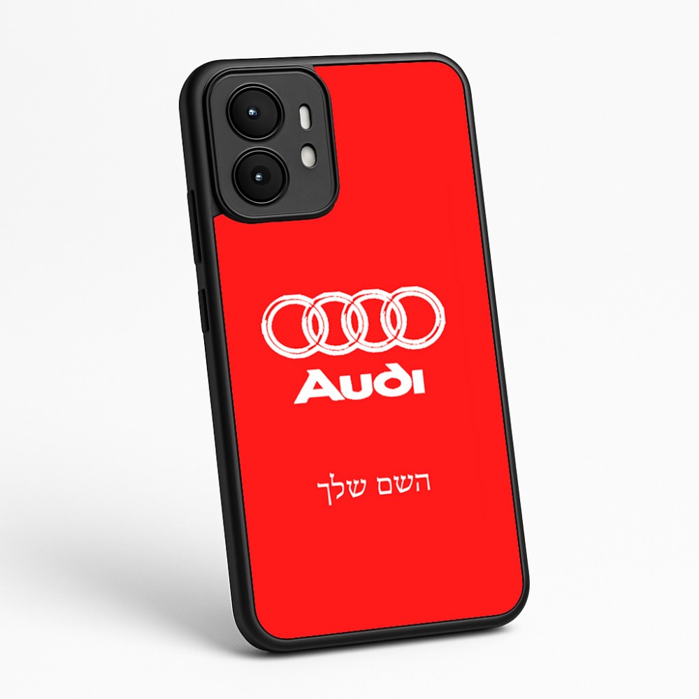 כיסוי בעיצוב אישי עם השם שלך לדגם - Motorola moto X70 Air בעיצוב אאודי